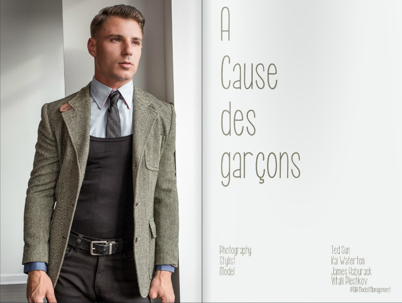 EXCLUSIVE: A CAUSE DES GARÇONS BY TED SUN FOR DOMINUS MAGAZINE ...