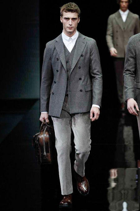 Giorgio Armani Fall/Winter 2014 Milan - Fashionably Male