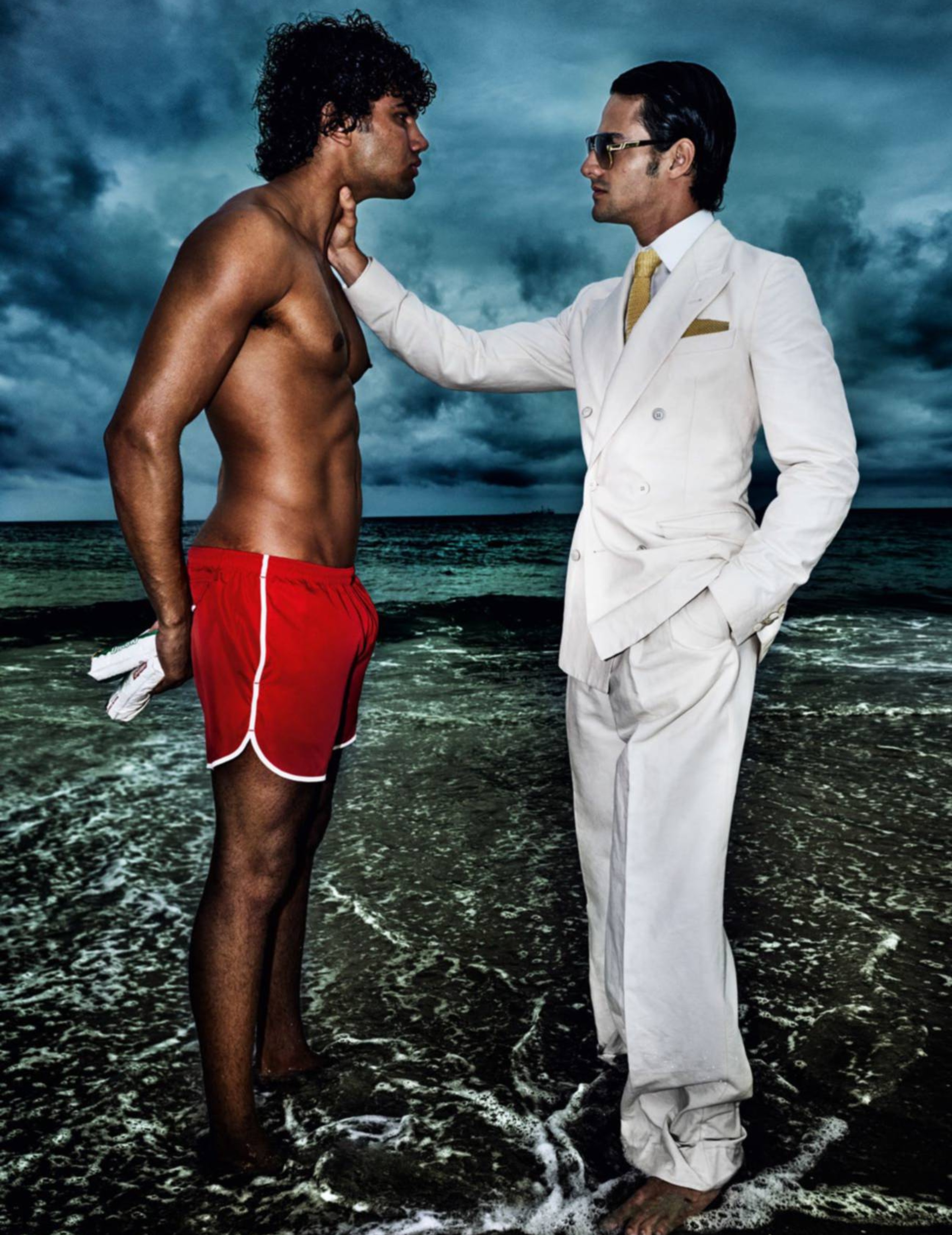 City Of Gods By Mario Testino For Vogue Hommes S S Fashionably