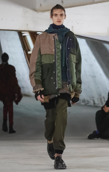 Sacai Fall/Winter 2018 Paris - Fashionably Male