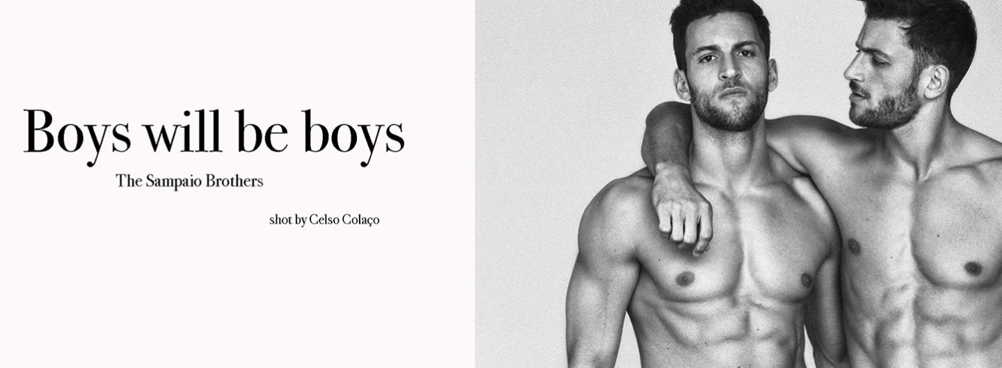 Boys Will Be Boys: Sampaio Twins for WAM Magazine