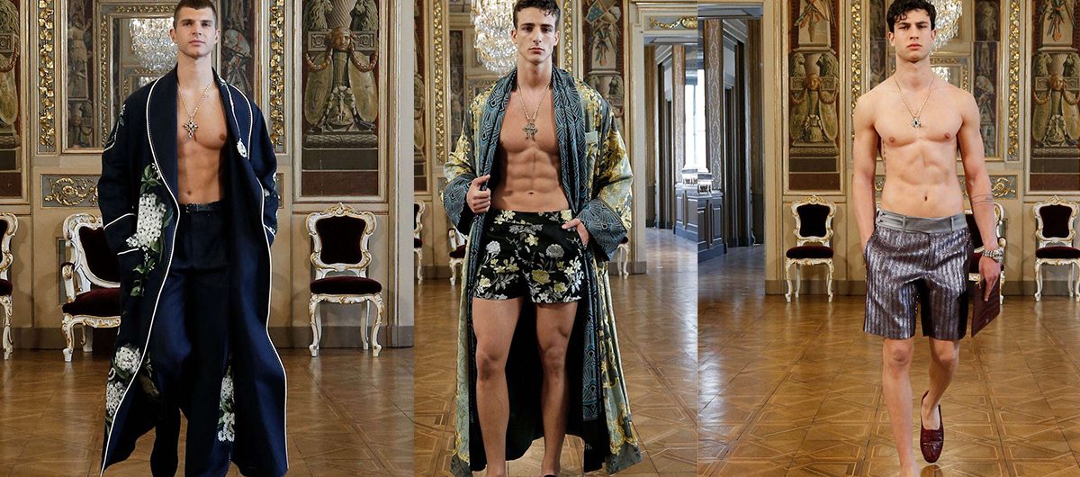 Dolce&Gabbana Alta Sartoria Menswear July 2020