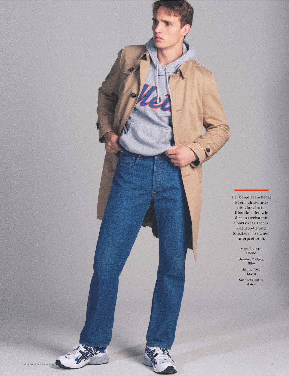Julian Model Model Julian Schneyder for GQ Germany September 2020 Editorial ...