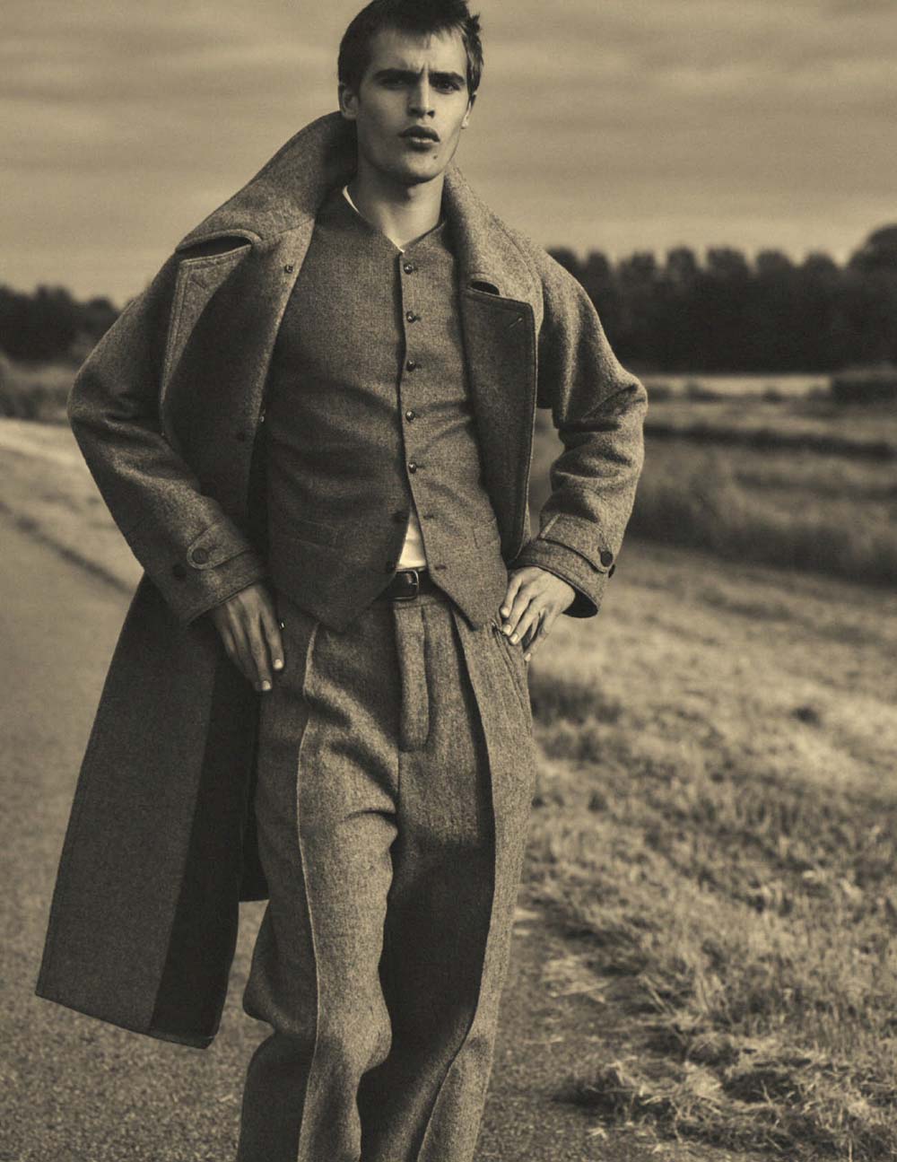 Parker van Noord for Vogue Hommes A/W 20 Editorial - Fashionably Male