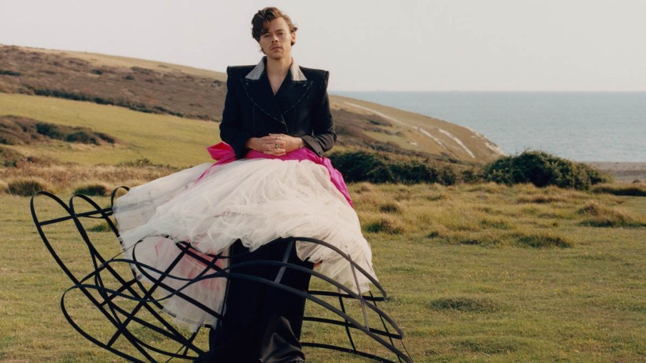 Harry Styles for US Vogue December 2020 cover