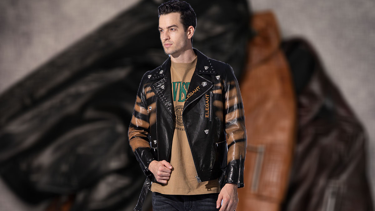 Shop Louis Vuitton Street Style Leather Logo Souvenir Jackets (1A7X1W) by  SkyNS