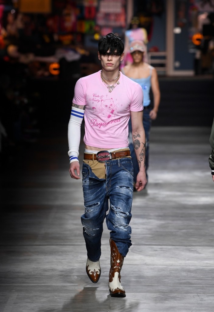 Dsquared2 Men's & Women's Fall 2023 Milan - Fashionably Male
