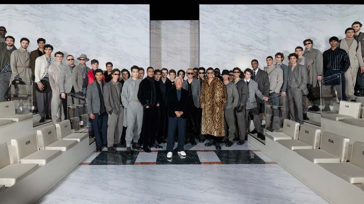 Giorgio Armani Men's Fall 2023 Milan - Fashionably Male